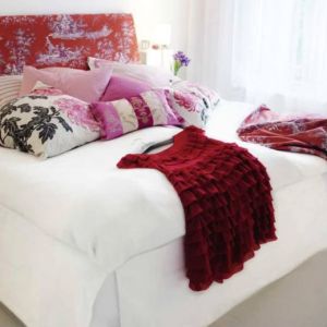 Pictures of red - Red frock on white bedspread.jpg